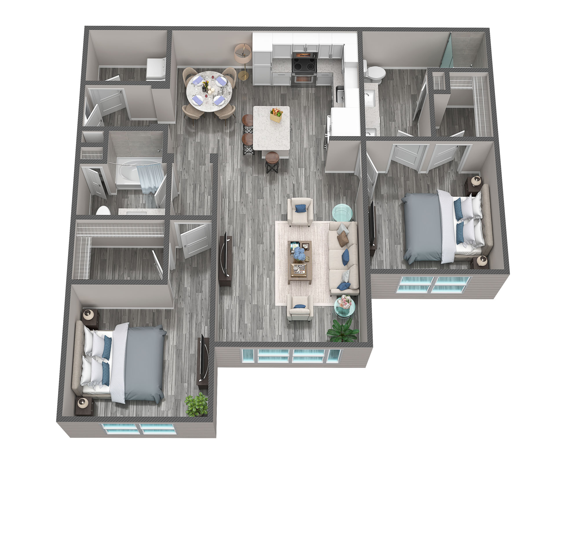 B1S floor plan